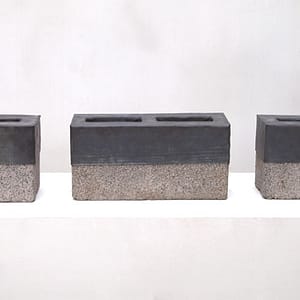 Cinder Blocks for my Father (Triptych), 2005