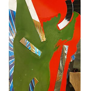 Red and Green Mirror, 2021. Ray Smith