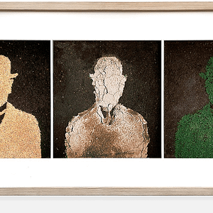 Magritte Torso (triptych)
