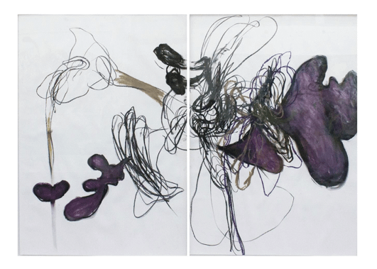 Drawing 2 (diptych)